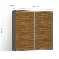 DRESSING LEX 241-218-45 A GRI/DMON